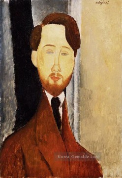  med - Porträt von Leopold Zborowski 1919 Amedeo Modigliani